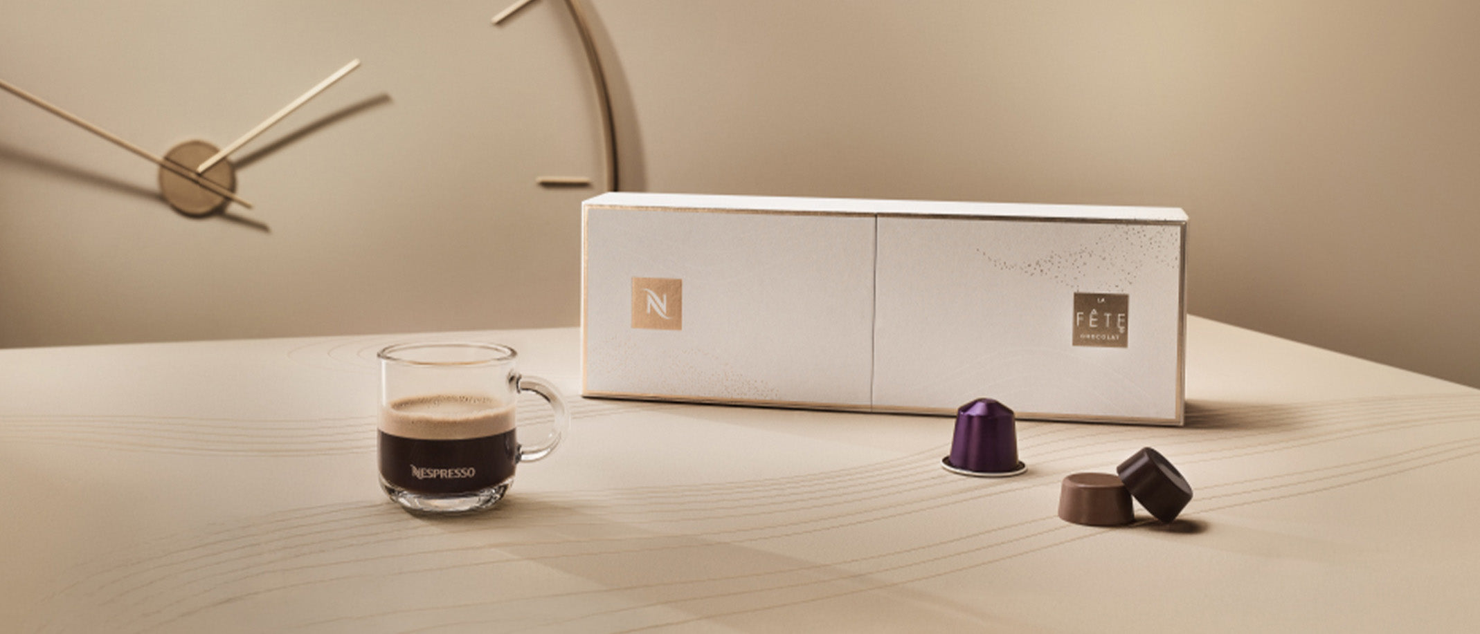 Nespresso y La Fête Chocolat presentan “El arte de la pausa perfecta”