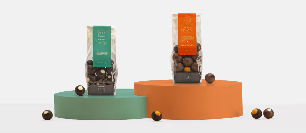 Nuevas esferas de chocolate rellenas