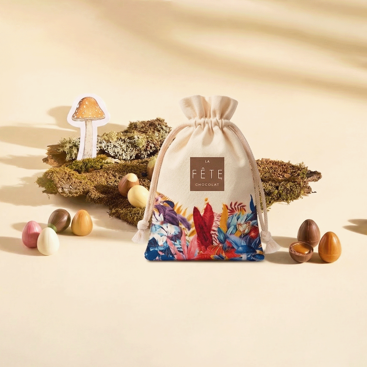 Bolsita de huevitos rellenos 60 g