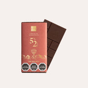 Barra chocolate amargo Suizo 52% cacao 100 g