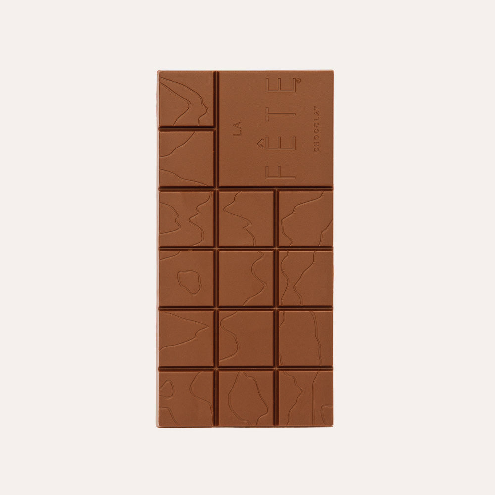 Barra Leche almendra 33% cacao sin azúcar añadida 100 g