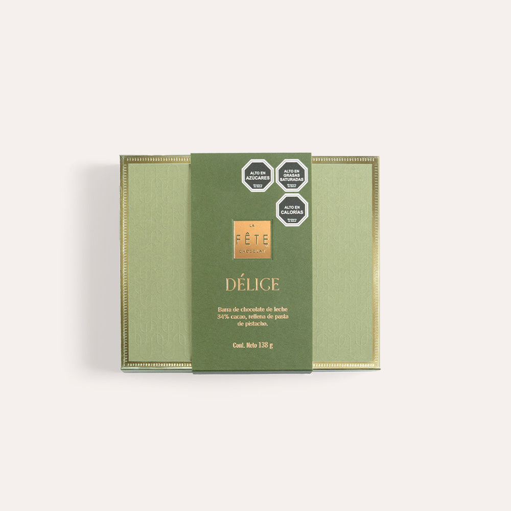 Barra Rellena Délice Pistacho 138 g