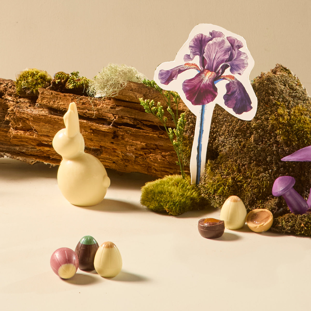 Conejo chocolate blanco 50 g