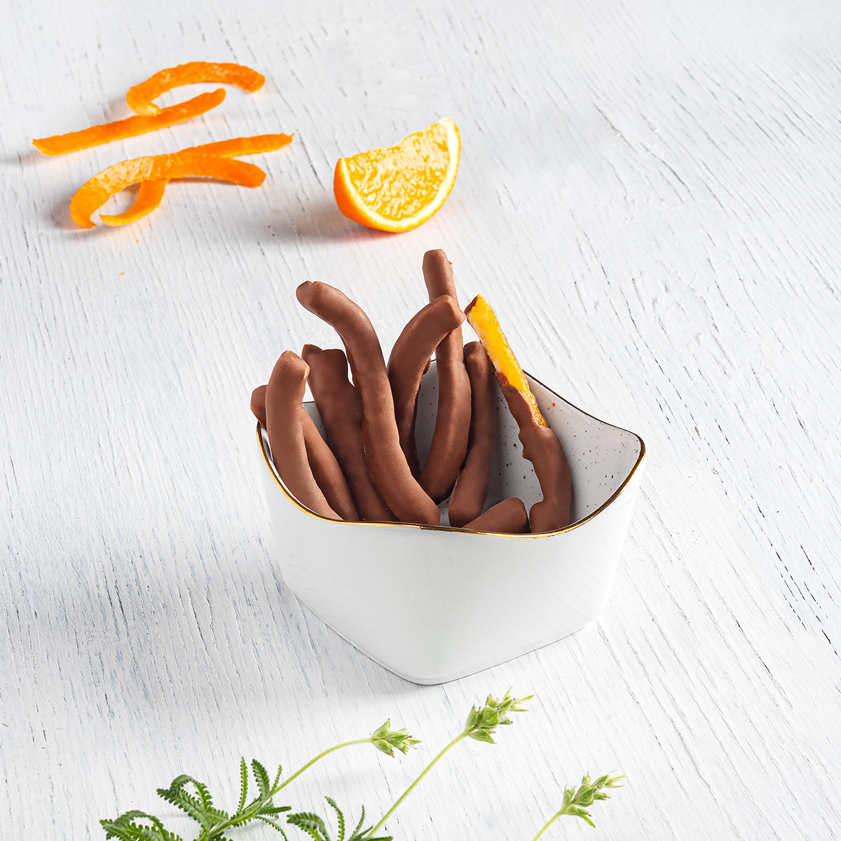 Varitas de Naranja chocolate leche 250 g