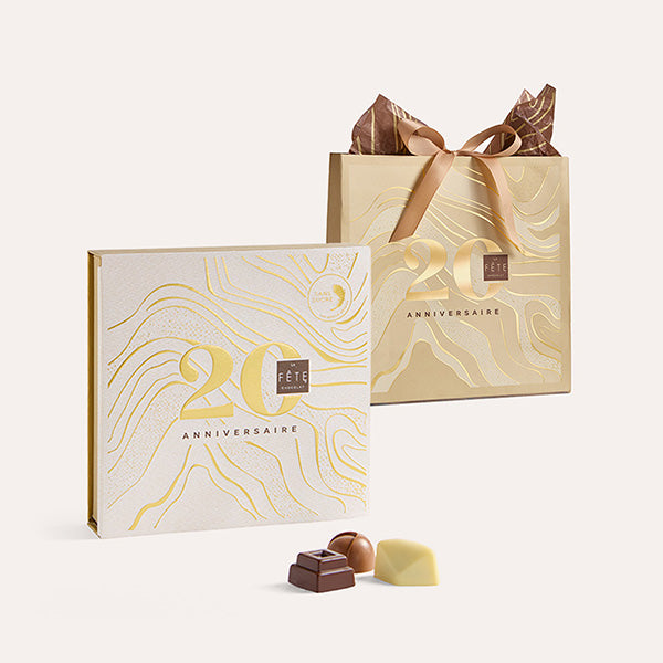 Bombones sin azúcar añadida funda Aniversario 20 años 148 g