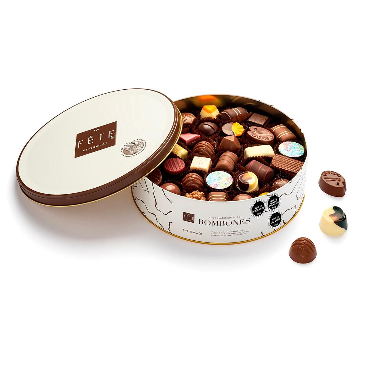 Bombones lata 670 g