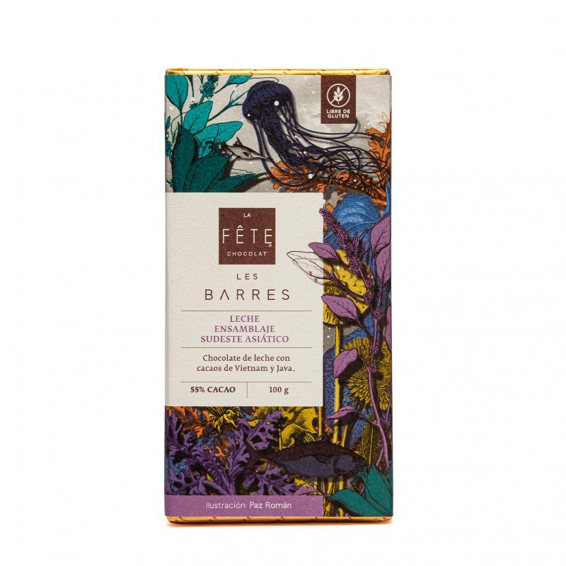 Leche Sudeste Asiático | 55% cacao | Barra 100 g