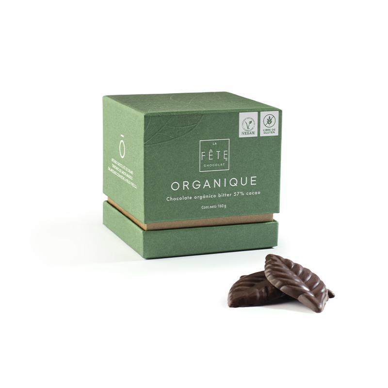 Chocolate orgánico bitter 57% cacao 160 g 