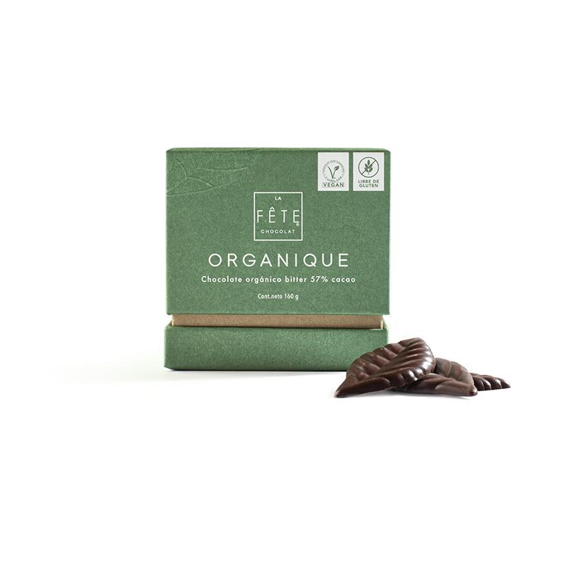 Chocolate orgánico bitter 57% cacao 160 g 