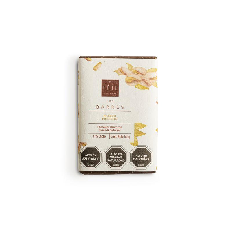 Blanco Pistacho | 31% cacao | Barra 50 g