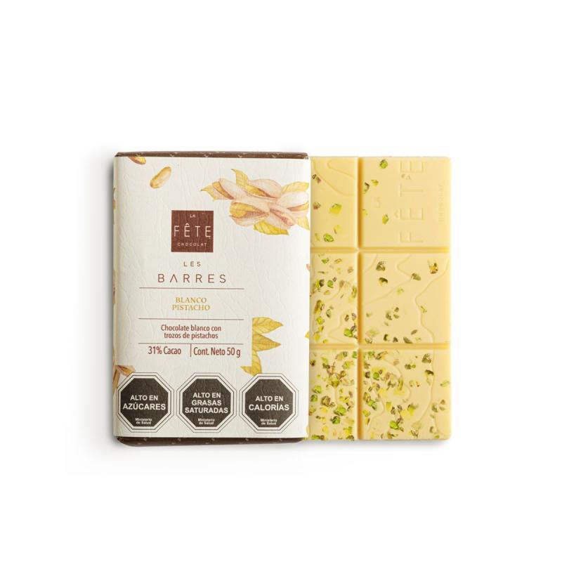 Blanco Pistacho | 31% cacao | Barra 50 g
