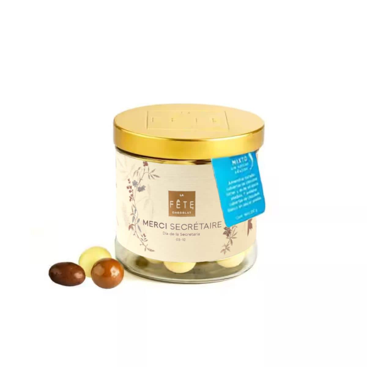 Dragée Mixto sin azúcar añadida funda Secretaria 210 g 