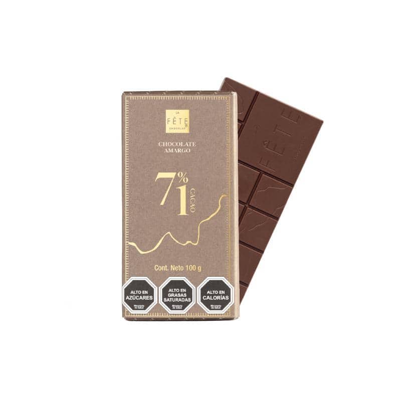 Barra Chocolate Amargo 71% cacao 100 g