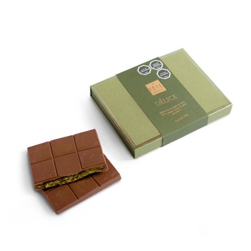 Barra Rellena D&eacute;lice Pistacho 138 g