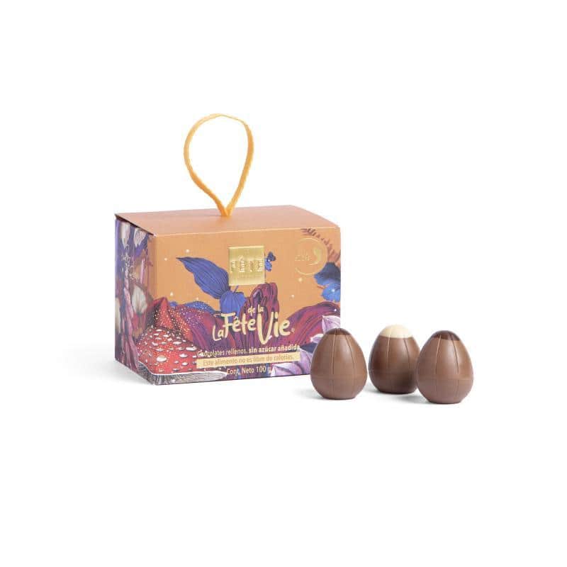 Huevitos rellenos sin az&uacute;car a&ntilde;adida 100 g