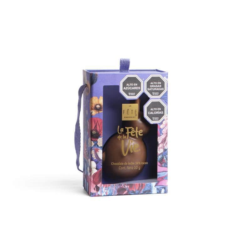 Conejo de chocolate leche 50 g 